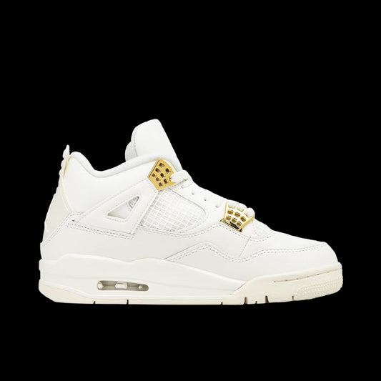Air Jordan 4 Sail Metallic Gold