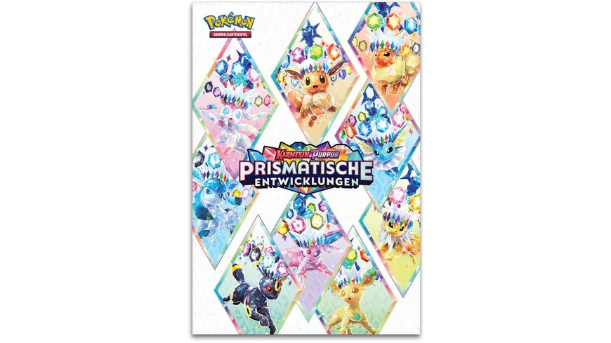 Pokemon Prismatische Entwicklungen Poster Kollektion