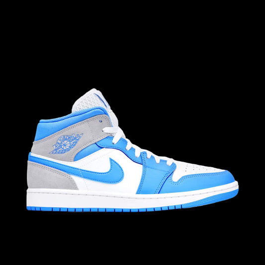 Air Jordan 1 Mid University Blue Grey