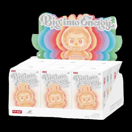 Pop Mart Labubu Big into Energy Series-Vinyl Plush Blind Box Set