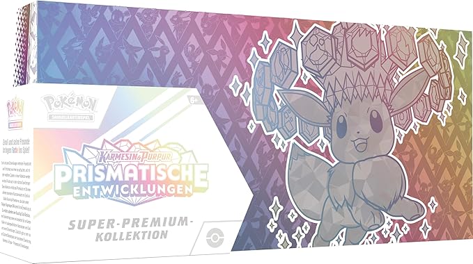Pokemon Prismatische Entwicklungen Super-Premium-Kollektion