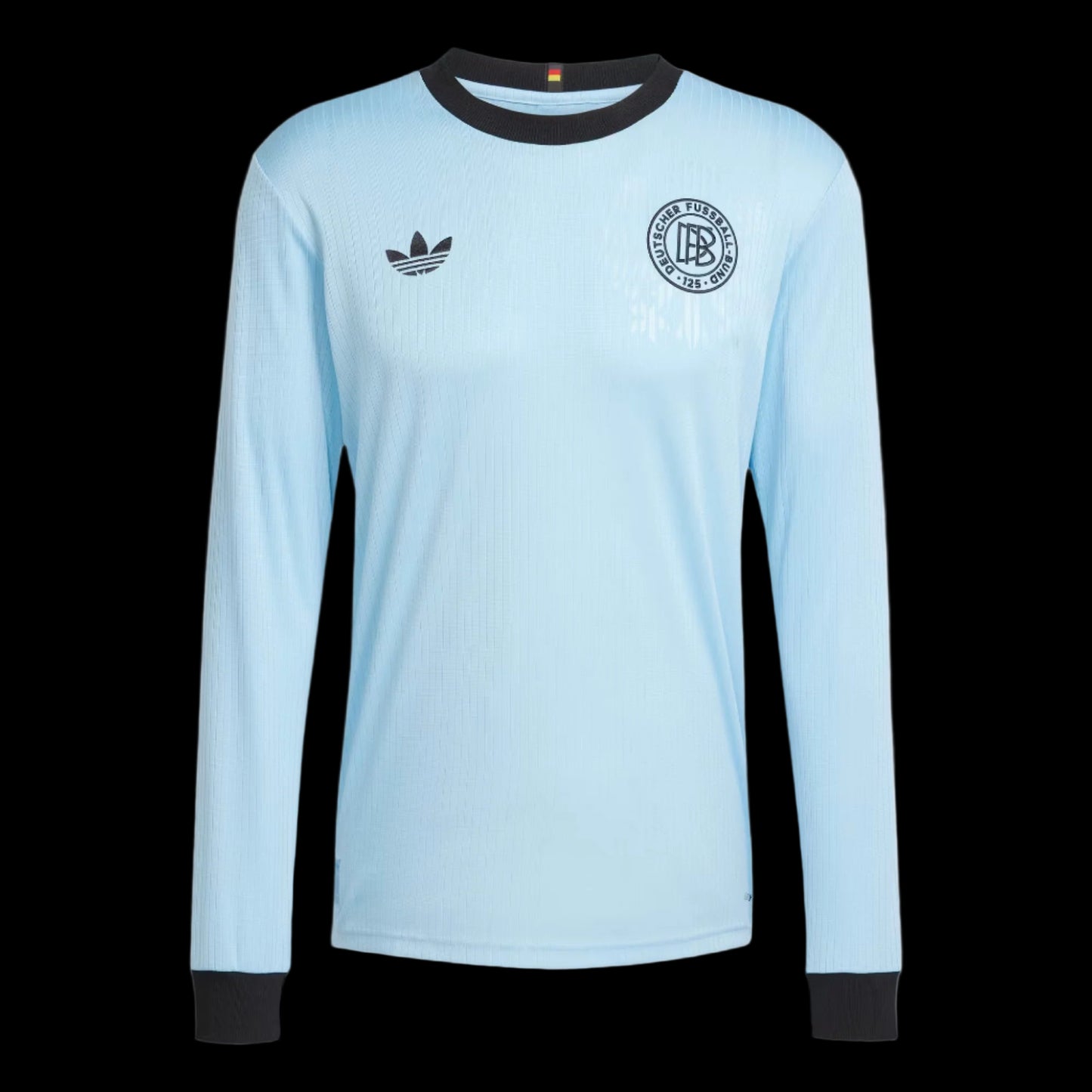 Adidas Jubiläum DFB Hellblau Sleeve Langarm Trikot