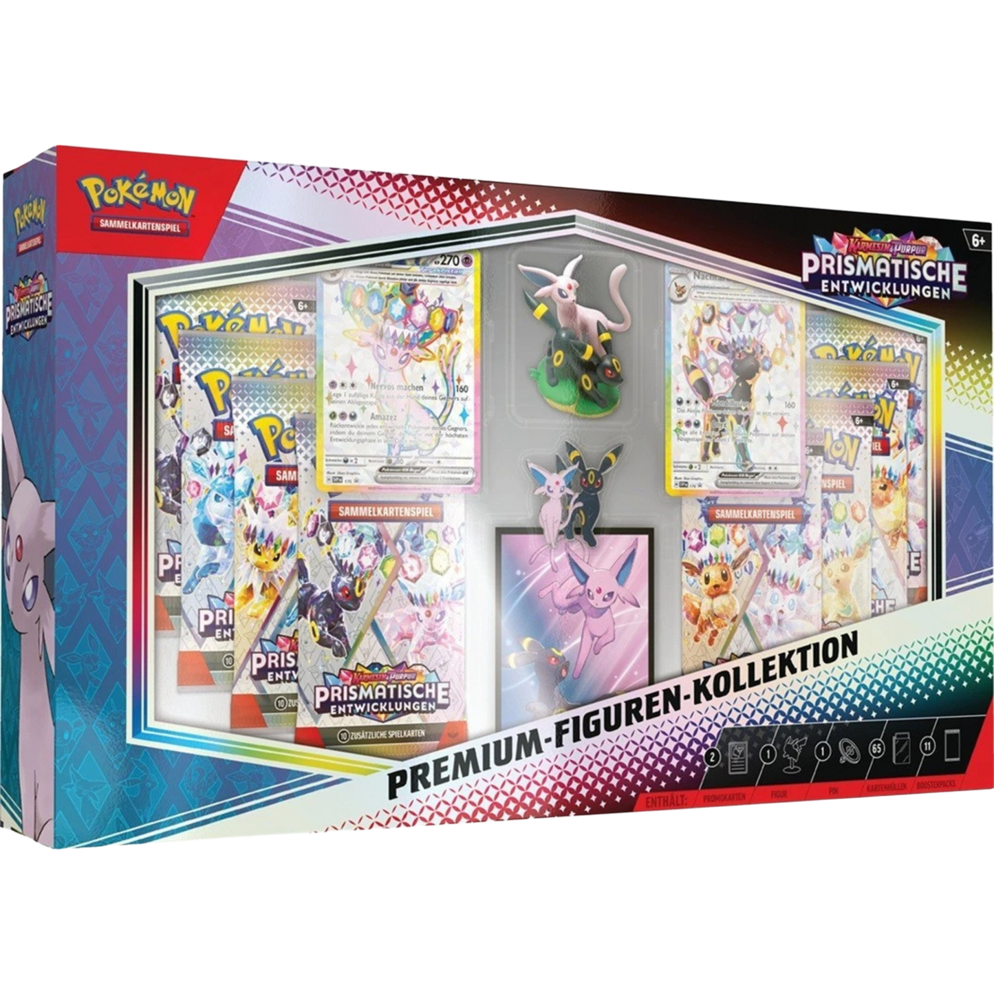 Pokemon Prismatische Entwicklungen Premium-Figuren-Kollektion EN