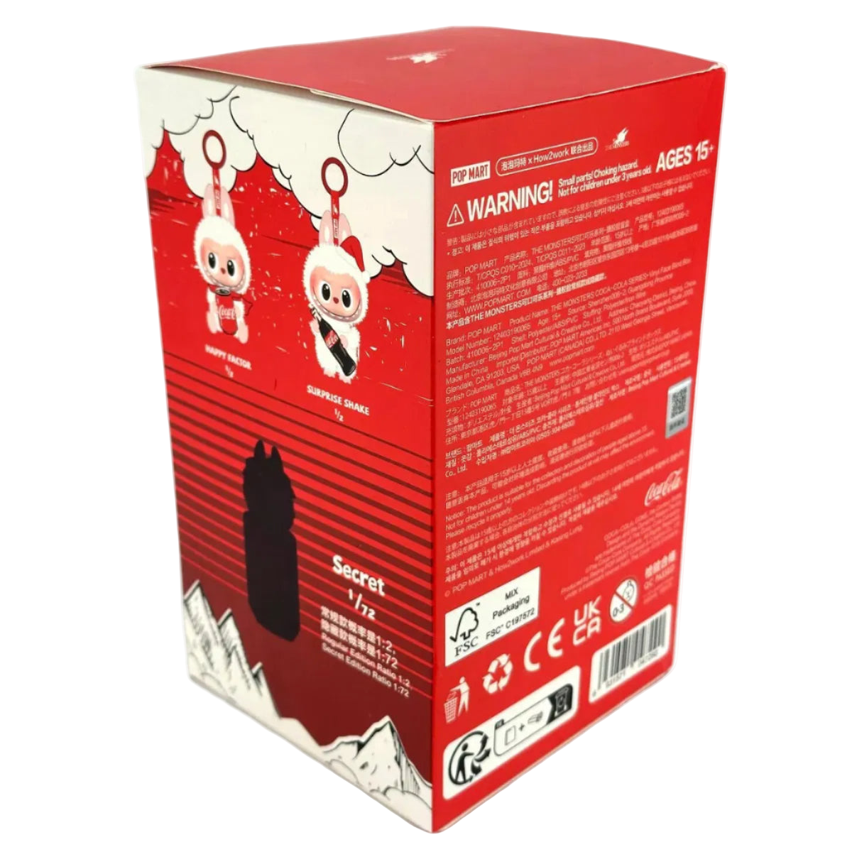 Pop Mart Labubu The Monsters COCA-COLA Vinyl Blind Box Set