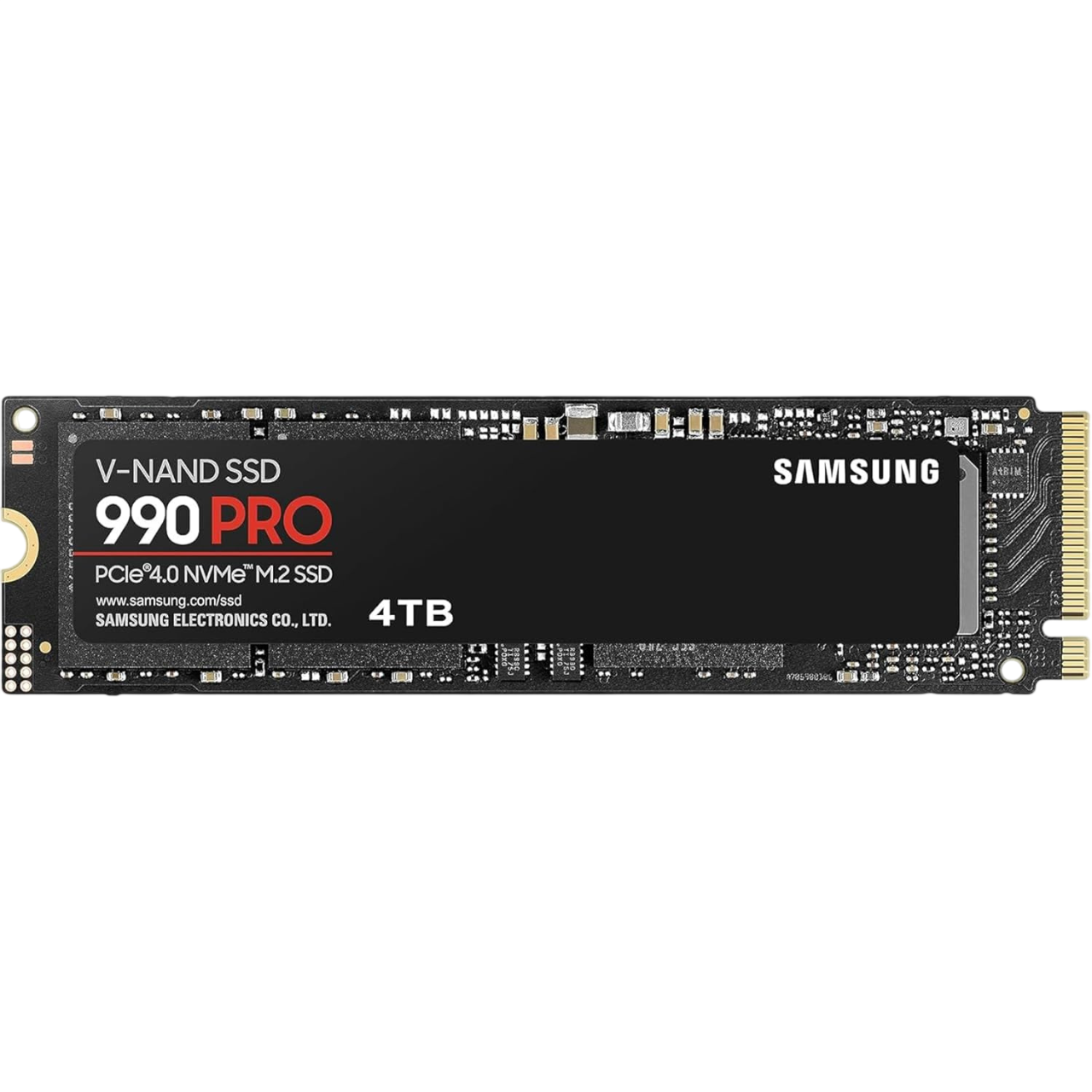 Samsung 990 PRO 4TB NVMe M.2 PCIe 4.0 SSD (MZ-V9P4T0BW)