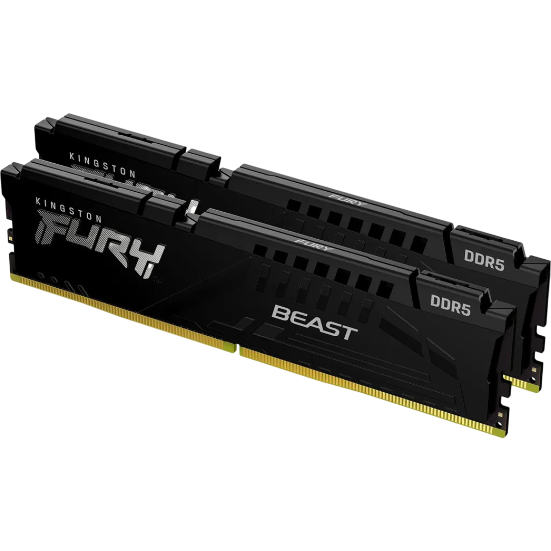 Kingston FURY Beast DDR5 64GB (2×32GB) 6000MHz CL36 (KF560C36BBE2K2-64)