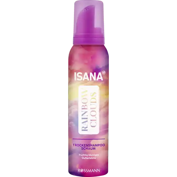Trockenshampoo Schaum Rainbow Clouds Isana