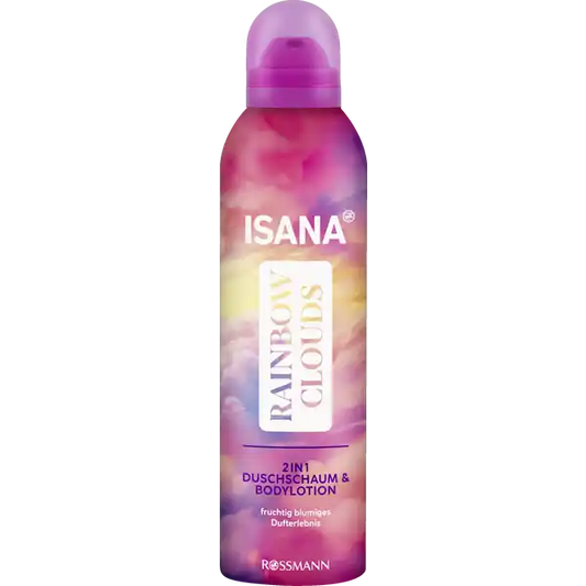 Duschschaum Rainbow Clouds Isana