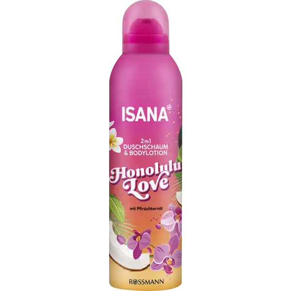 2in1 Gel-Duschschaum & Bodylotion Honolulu Love Isana