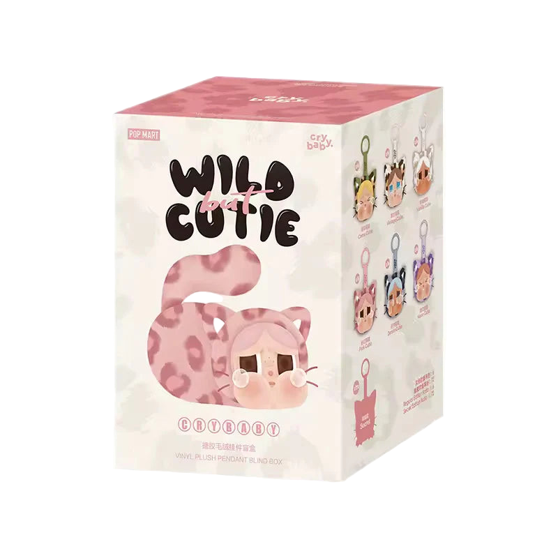 Pop Mart Crybaby Wild but Cutie Series Vinyl Plush Pendant Sealed