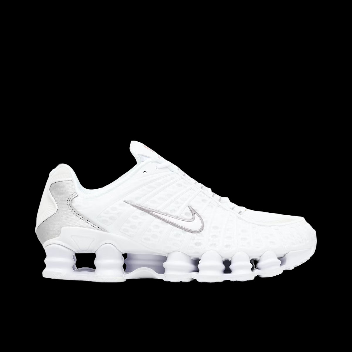 Nike Shox TL White Metallic Silver Max Orange (W)