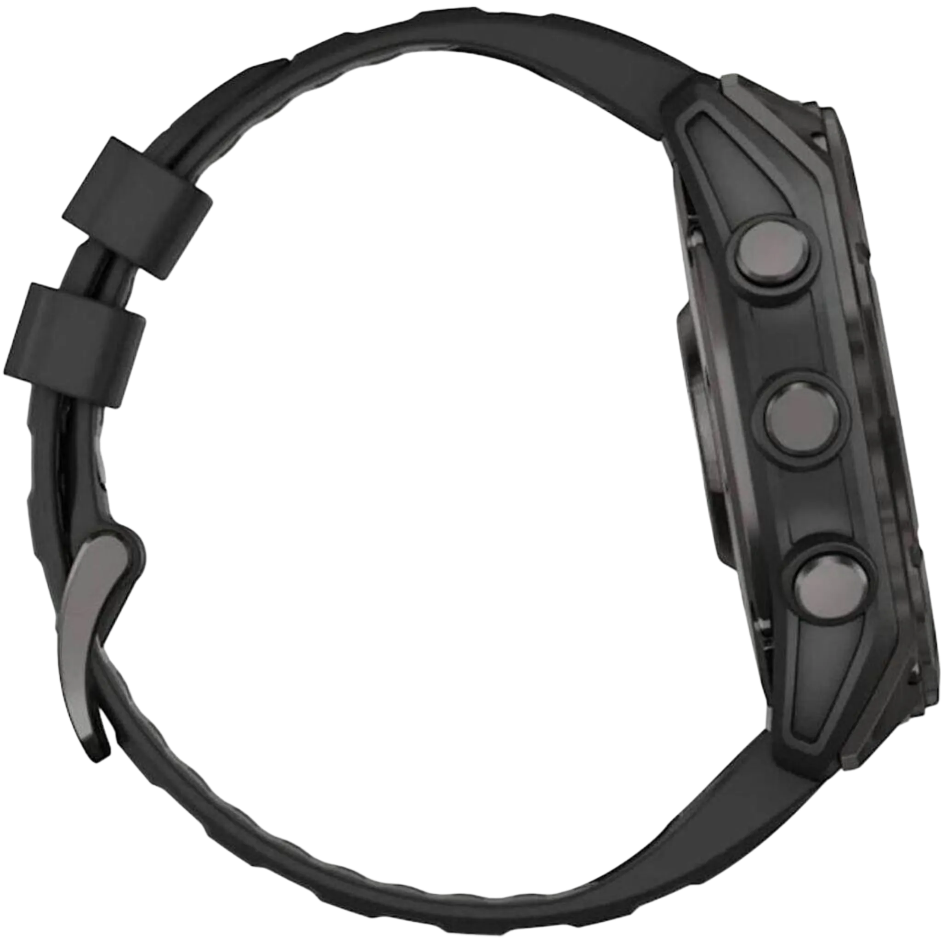 Garmin Fenix 8 AMOLED 51mm GPS-Multisport-Smartwatch Schwarz/Schiefergrau