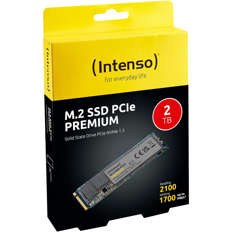 Intenso Premium M.2 PCIe 3.0 NVMe SSD 2TB (3835460)