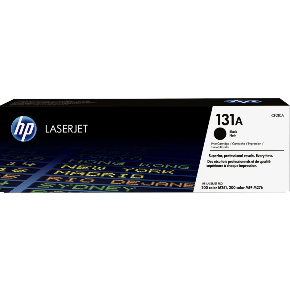 HP Original Toner CF210A (131A) Schwarz – ca. 1.600 Seiten für LaserJet Pro 200 M251/M276
