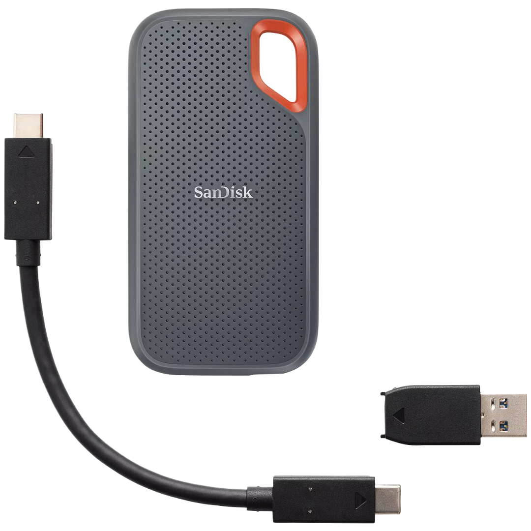 SanDisk Extreme Portable SSD V2 1 TB USB-C Schwarz