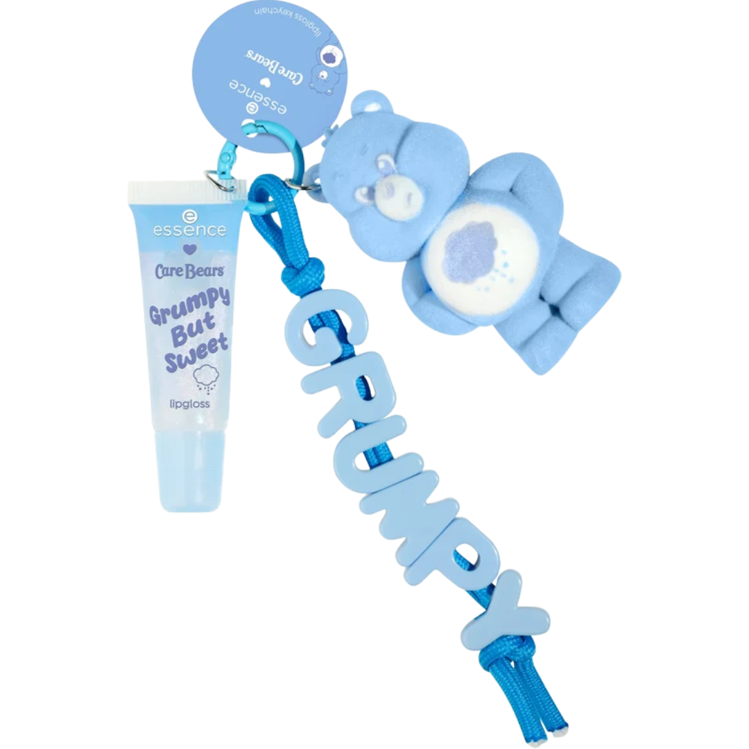 essence x Care Bears Lipgloss Keychain 01 Grumpy But Sweet