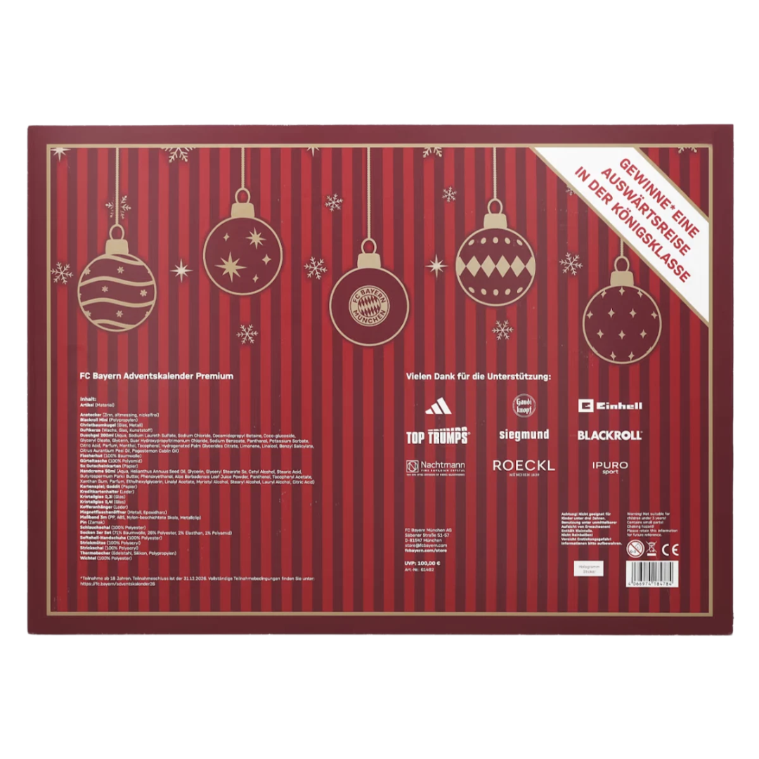 FC Bayern München Adventskalender Premium 2026
