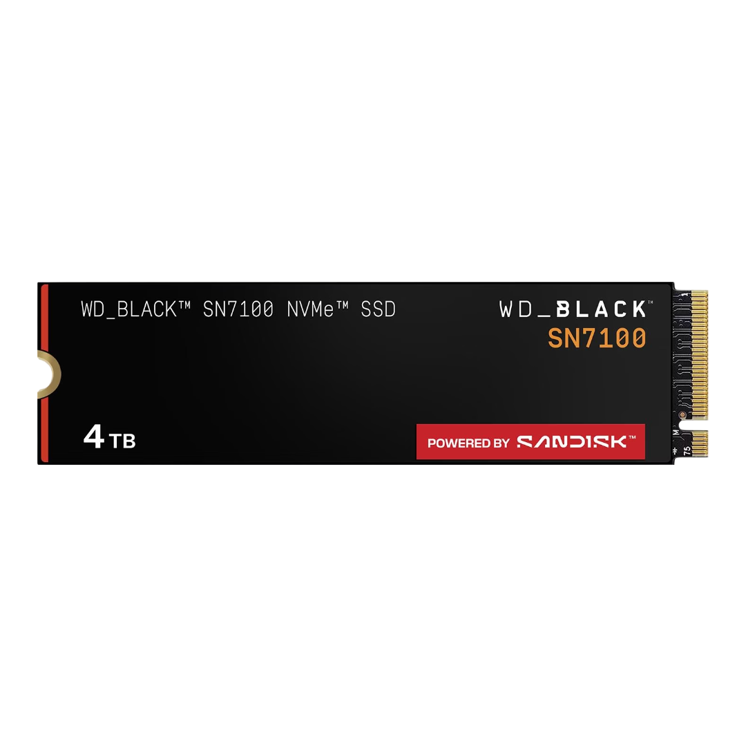 WD_BLACK SN7100 NVMe SSD, 4 TB, Powered by SanDisk