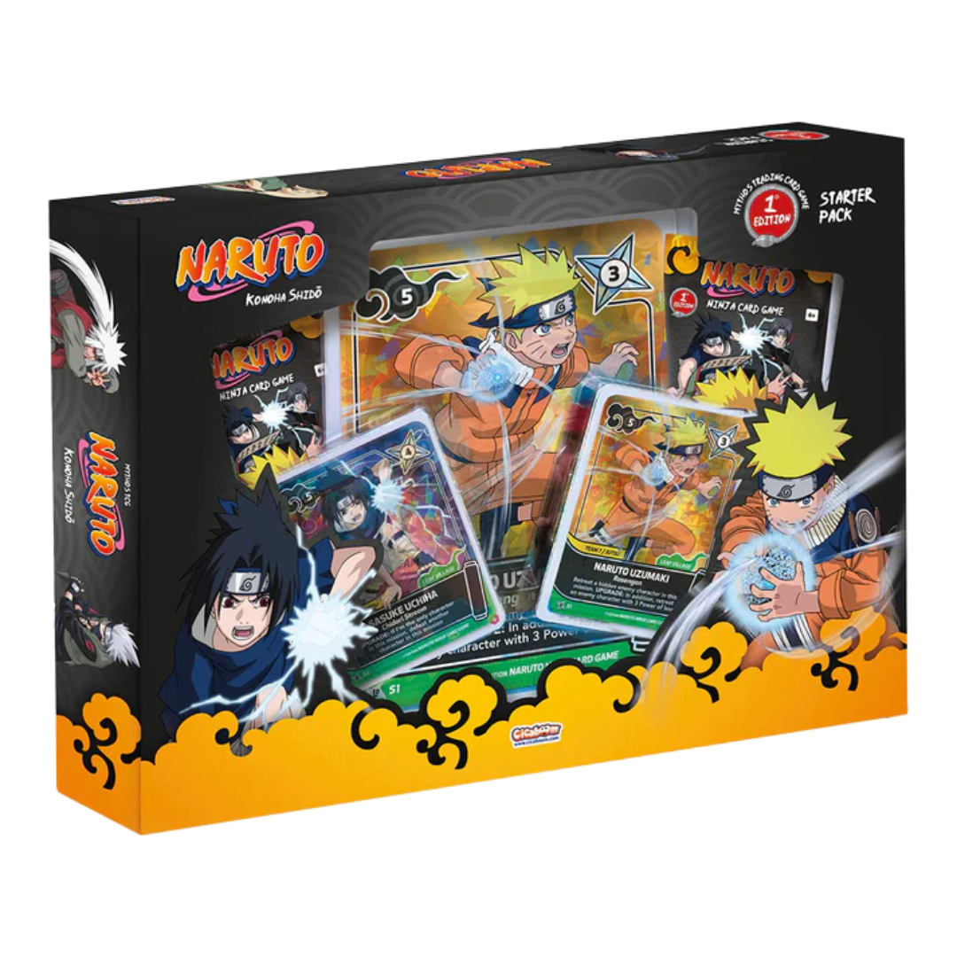 Naruto Mythos TCG - Konoha Shido Special Pack Naruto & Sasuke (1. Edition) (ENG)