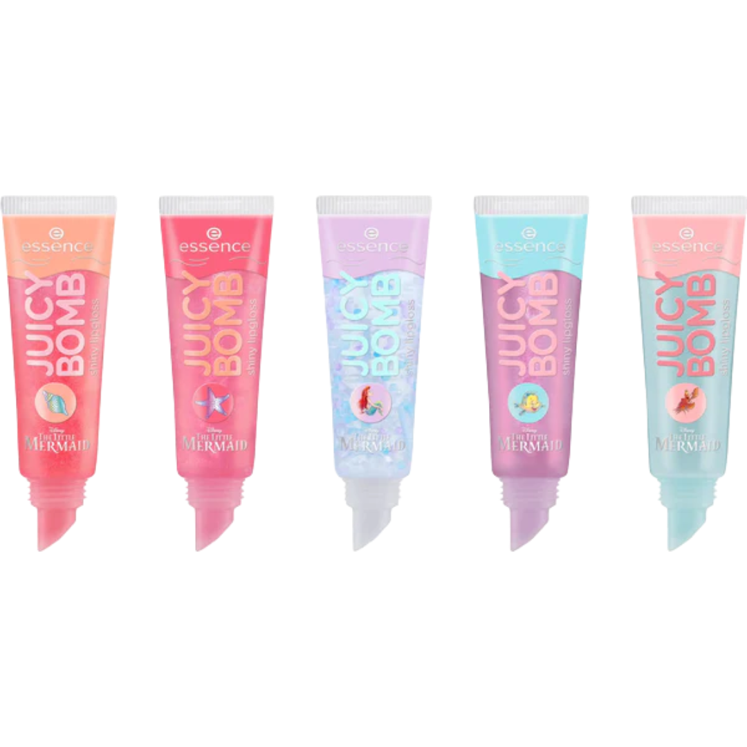 essence Disney The Little Mermaid Juice Bomb Shiny Lipgloss Crew