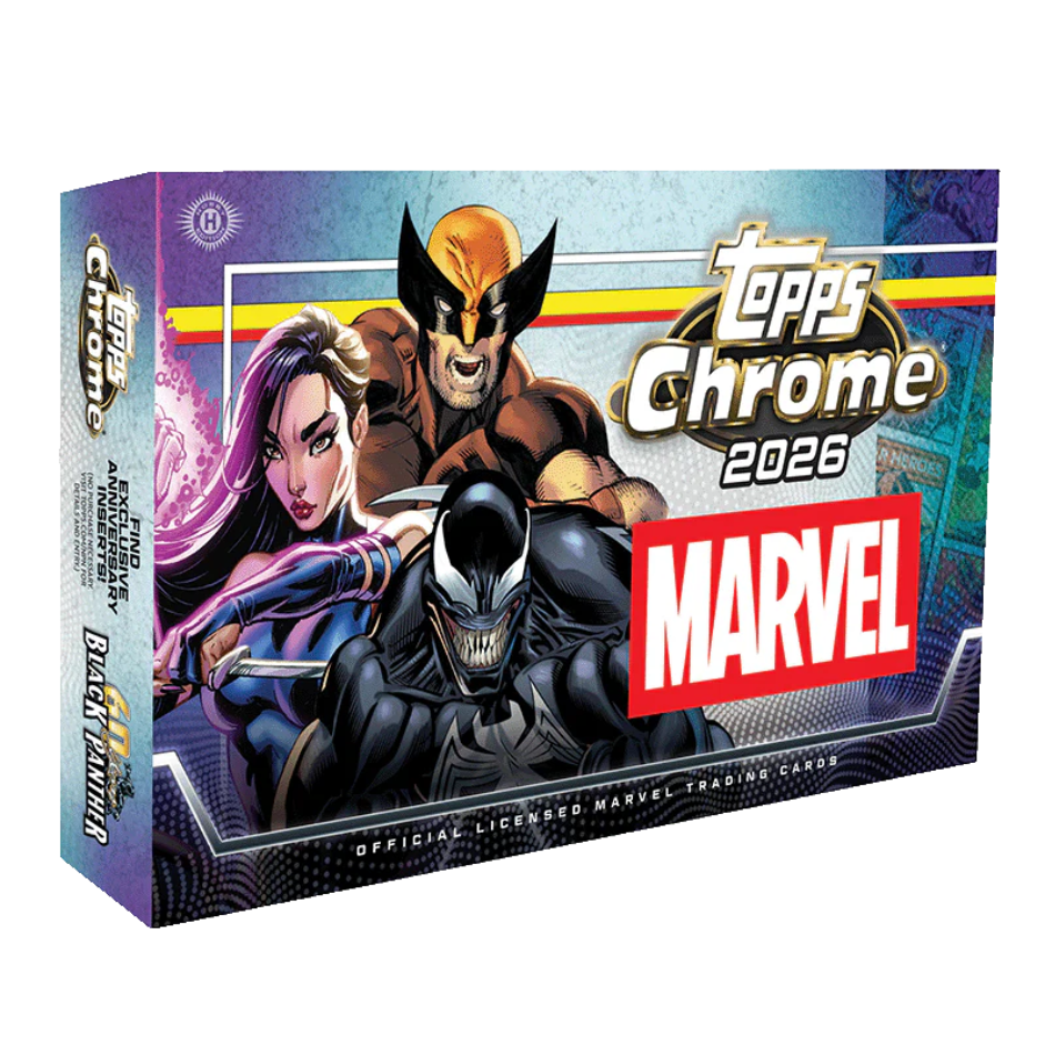 Topps 2026 Topps Chrome Marvel Comics - Hobby Box