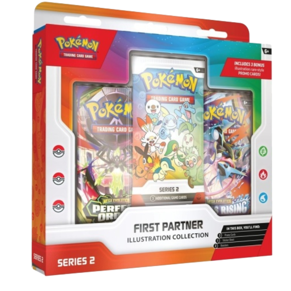 Pokemon Erste Partner Illustrations-Kollektion Serie 2
