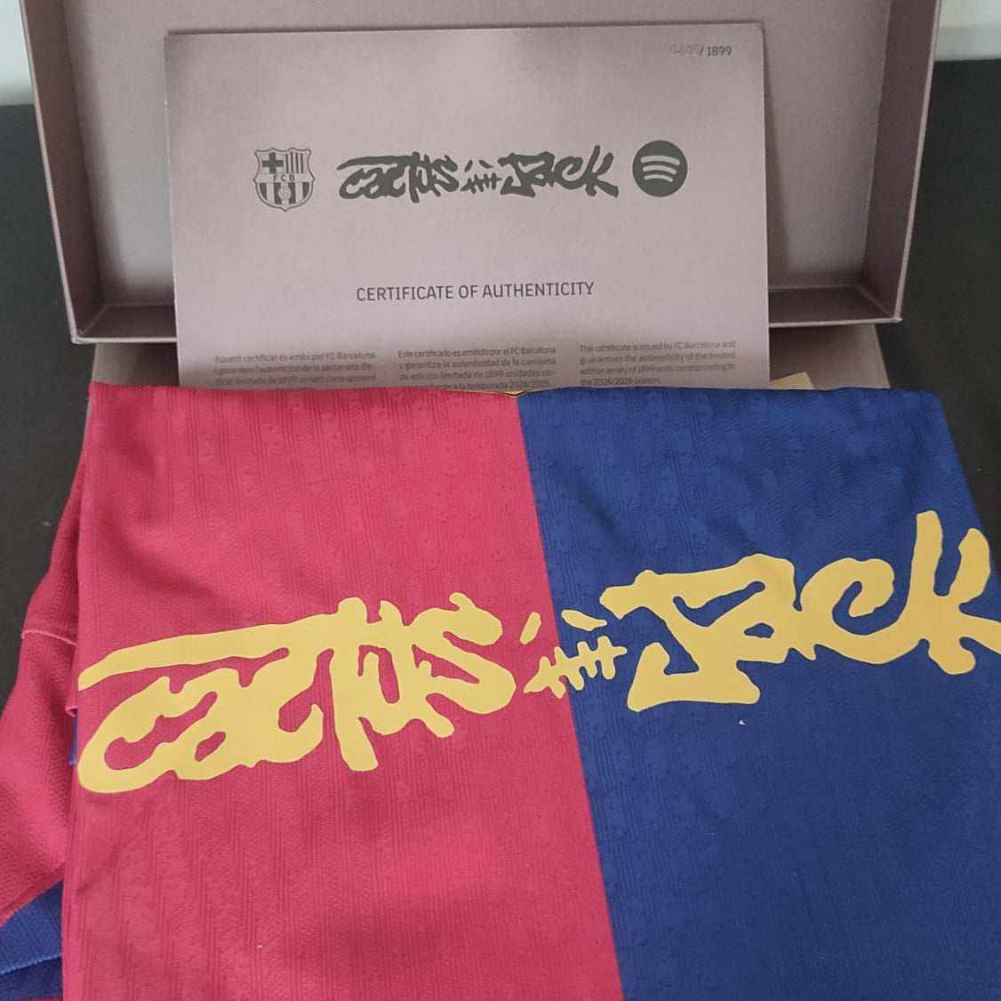 FC Barcelona x Travis Scott Trikot 24/25 Herren-Kit
