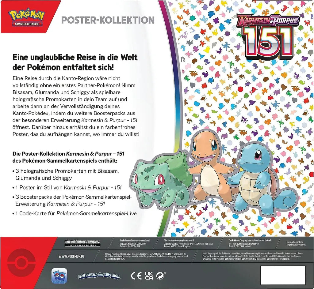 Pokemon Karmesin & Purpur 03.5 Poster Box
