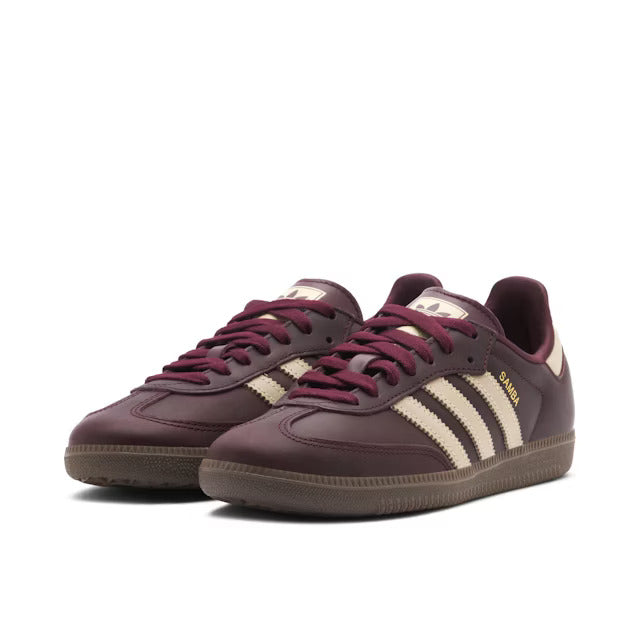 Adidas Samba OG Maroon Crystal Sand