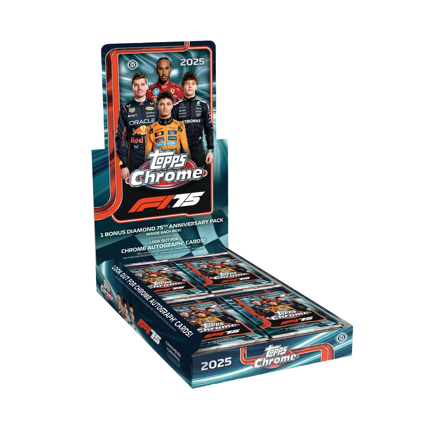 Topps Chrome Formula 1® 2025 - Hobby Box PREORDER