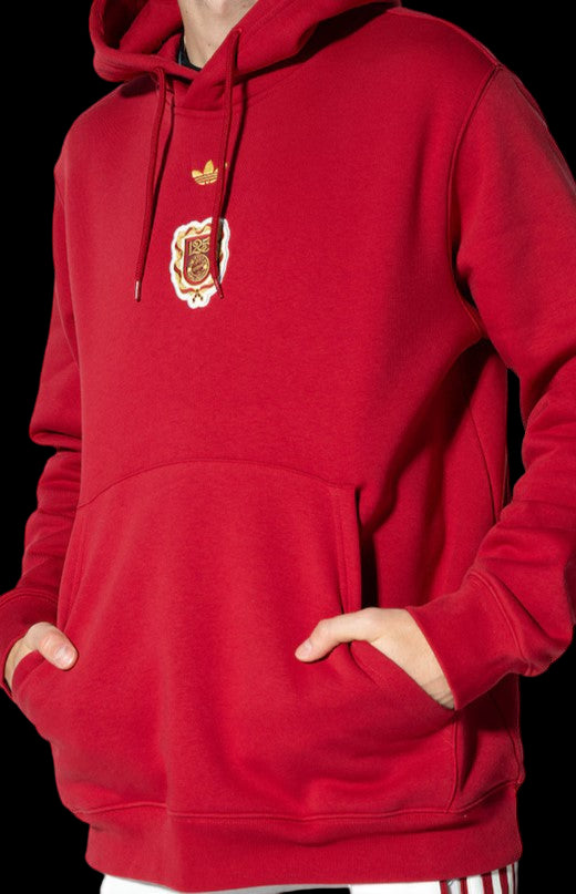 Adidas FC Bayern München 125. Jubiläum Hoodie Rot
