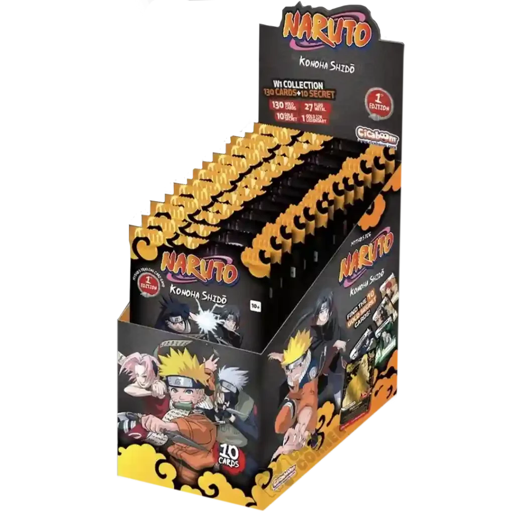 Naruto Konoha Shido Display 1. Edition Case (12x Displays)