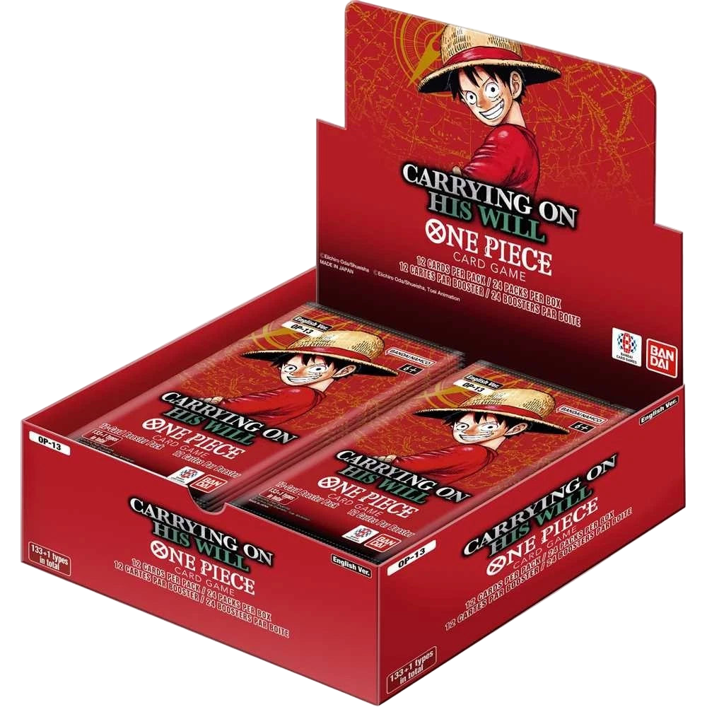 One Piece OP13 Carrying on His Will Display EN PREORDER