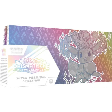 Pokemon Prismatische Entwicklungen Super-Premium-Kollektion