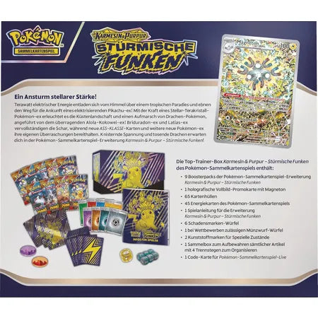 Pokemon Stürmische Funken Top Trainer Box