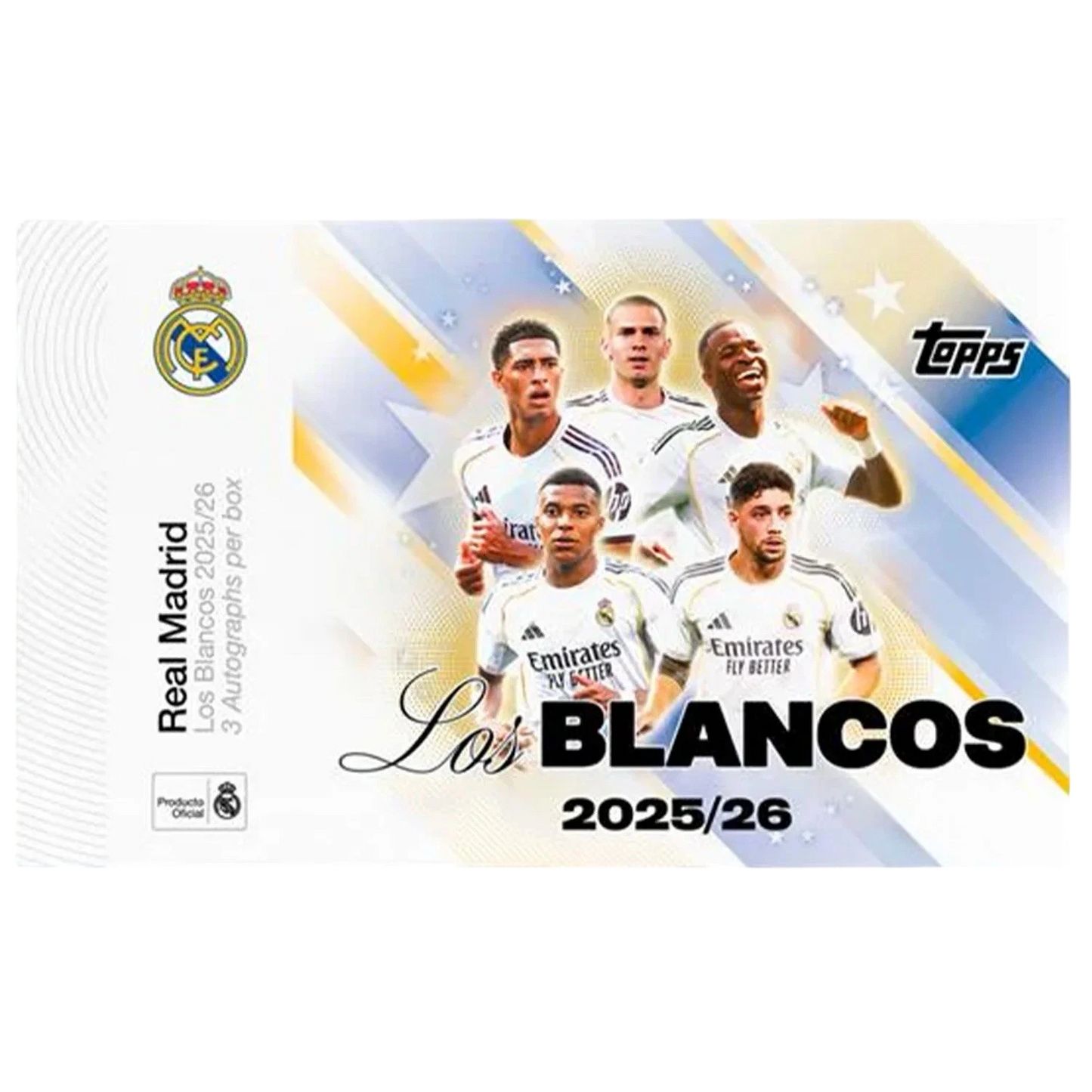Topps Real Madrid Los Blancos 2025/26 Hobby Box