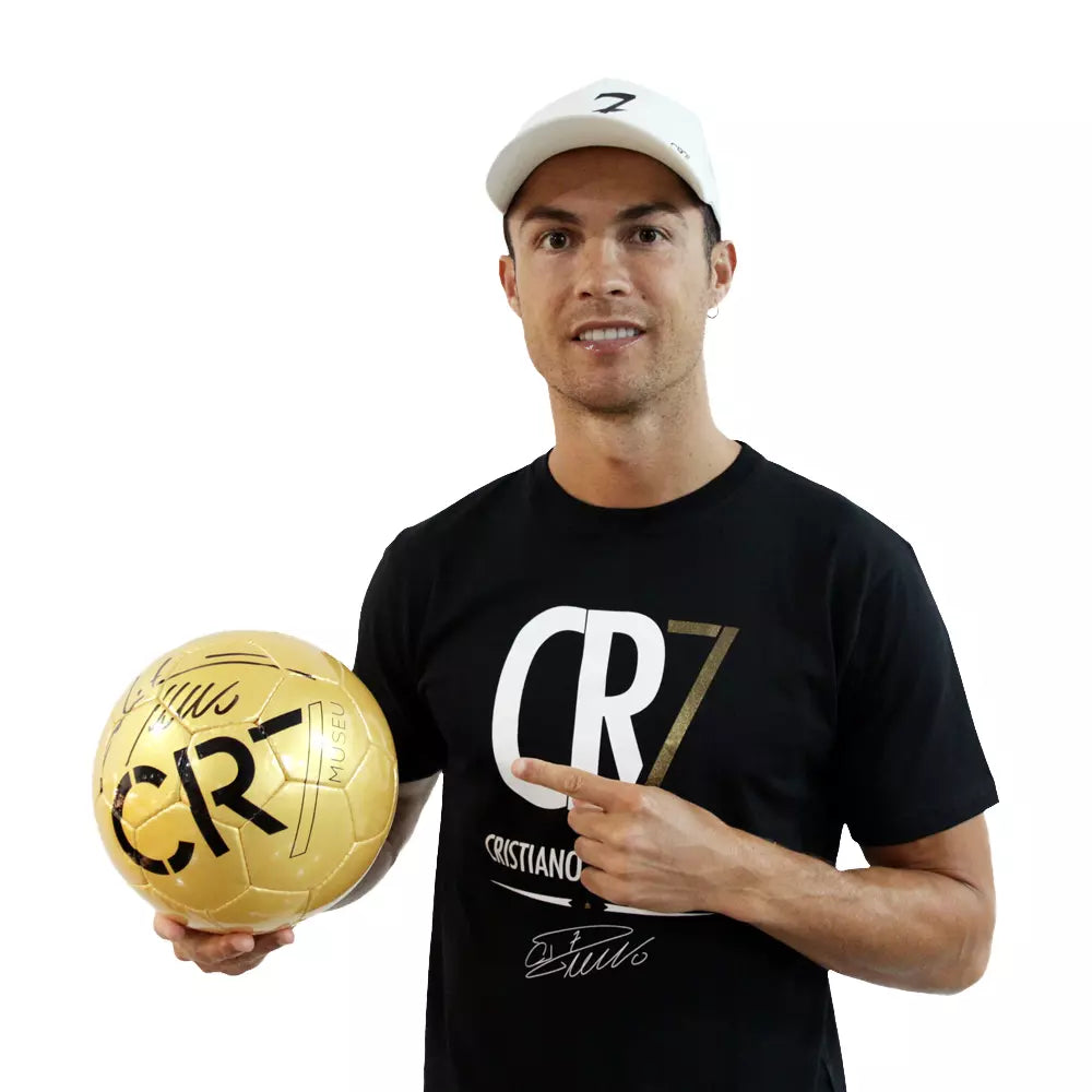 Cristiano Ronaldo Limitierter Fußball mit Autogramm & Urkunde