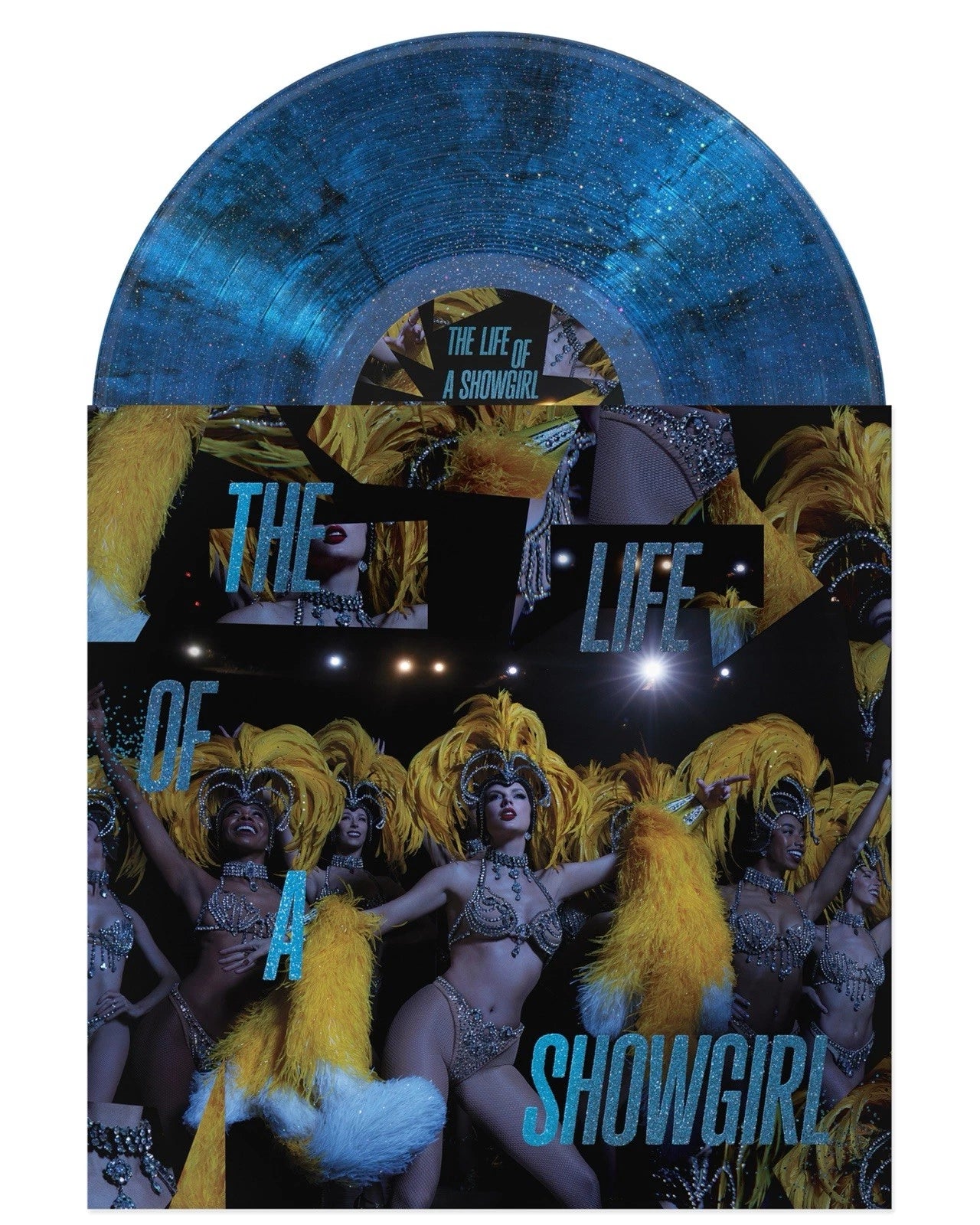 Taylor Swift The Life of a Showgirl: Baby, That's Show Business Edition Blue Sparkle / Lovely Golden