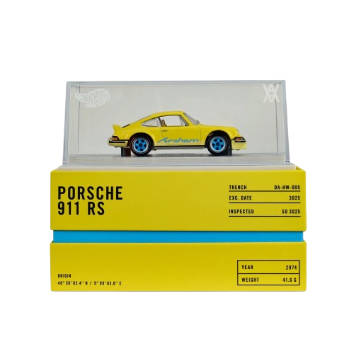 Hot Wheels x Daniel Arsham 1973 Porsche 911 RSA PREORDER