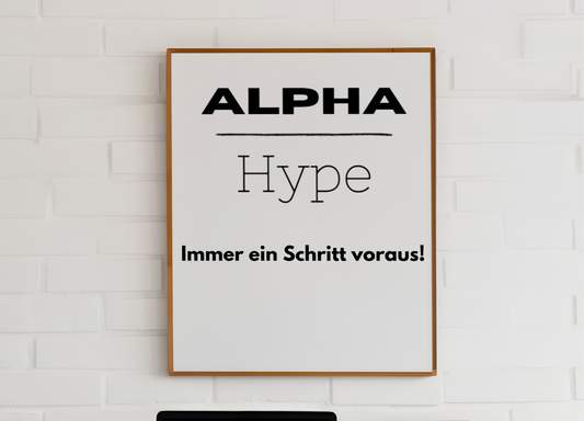 Die Geschichte von AlphaHype: Von der Idee zur Sneaker-Marke