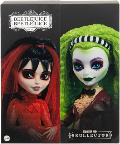 Monster High Skullector Beetlejuice Beetlejuice Betelgeuse und Lydia