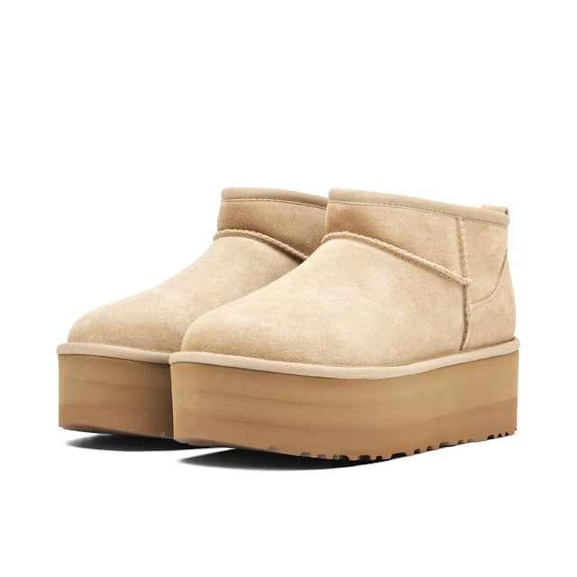 UGG Classic Ultra Mini Platform Boot Sand