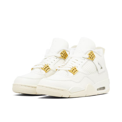 Air Jordan 4 Sail Metallic Gold