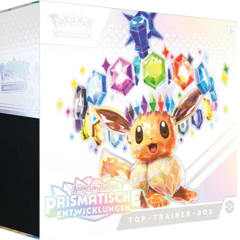 Pokemon Prismatische Entwicklungen Top-Trainer Box