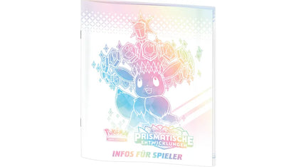 Pokemon Prismatische Entwicklungen Top-Trainer Box