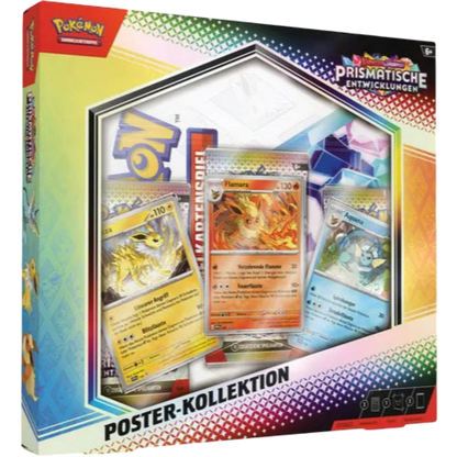 Pokemon Prismatische Entwicklungen Poster Kollektion