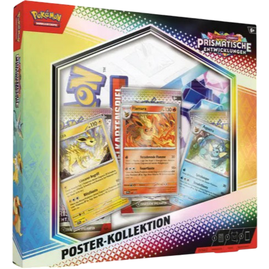 Pokemon Prismatische Entwicklungen Poster Kollektion