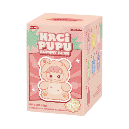 Pop Mart Hacipupu Gummy Bear Series Vinyl Plush Pendant Sealed