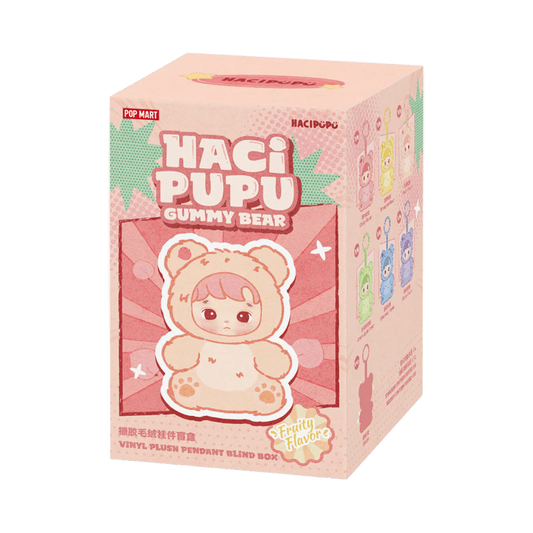 Pop Mart Hacipupu Gummy Bear Series Vinyl Plush Pendant Sealed