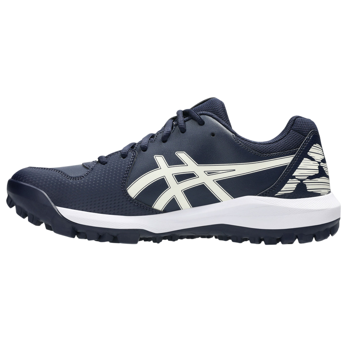 ASICS GEL-Lethal Field 2 Hockeyschuhe Navy/Cream (1113A046)